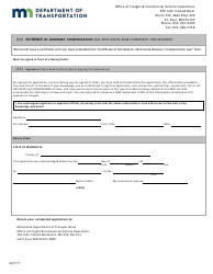 Motor Carrier of Property Registration Statement Form - Minnesota, Page 2