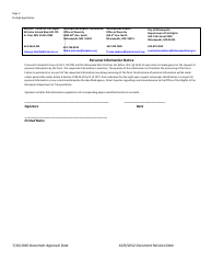 Protege Application Form - Mentor/Protege Program - Minnesota, Page 3
