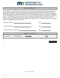 Mentorship Agreement Form - on-The-Job Training Program - Minnesota, Page 2
