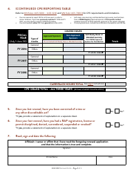 Individual Rap Registration Renewal Form - Minnesota, Page 3