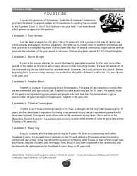 Choosing a Judge Lesson Plan - Grades 7-12 - Minnesota, Page 7