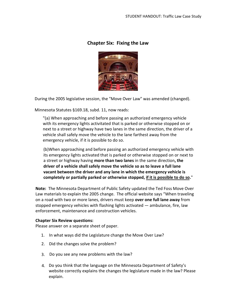 Understanding the Minnesota Judiciary: Legislators and Judges Are Different Lesson Plan - Grades 9-12 - Minnesota, Page 13