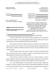 Form GAC11-U Personal Well-Being Report - Minnesota (English/Spanish), Page 4