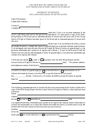 Form GAC11-U Personal Well-Being Report - Minnesota (English/Spanish), Page 7
