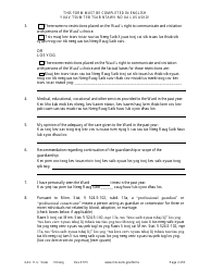 Form GAC11-U Personal Well-Being Report - Minnesota (English/Hmong), Page 2