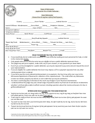 Document preview: Application for a Public Defender - Minnesota (English/Hmong)