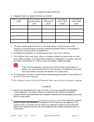 Form ADO202 Petition for Stepparent Adoption (Uncontested) - Minnesota, Page 2