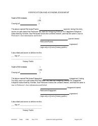 Form ADO202 Petition for Stepparent Adoption (Uncontested) - Minnesota, Page 6