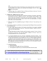 Form ADO401 Instructions for Completing Notice to Intervene in an Adoption Proceeding or Notice of Motion and Motion to Intervene in an Adoption Proceeding - Minnesota, Page 3