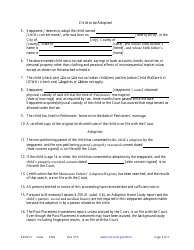 Form ADO213 Findings of Fact, Conclusions of Law, Order for Judgment and Judgment and Decree of Adoption - Minnesota, Page 2
