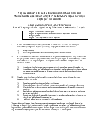 Document preview: Notifying Tenant Screening Companies About Your Expungement - Minnesota (Somali)