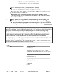 Form GAC11-U Personal Well-Being Report (Guardianship) - Minnesota (English/Somali), Page 3