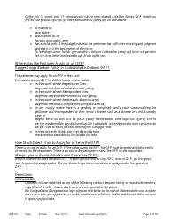 Form OFP101 Instructions to Apply for an Order for Protection - Minnesota (English/Somali), Page 2