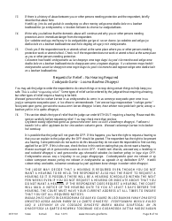 Form OFP101 Instructions to Apply for an Order for Protection - Minnesota (English/Somali), Page 8