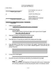 Unemployment Appeal Packet - Minnesota, Page 17