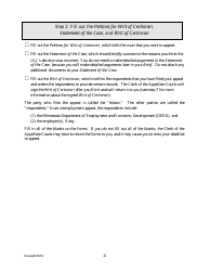 Unemployment Appeal Packet - Minnesota, Page 4