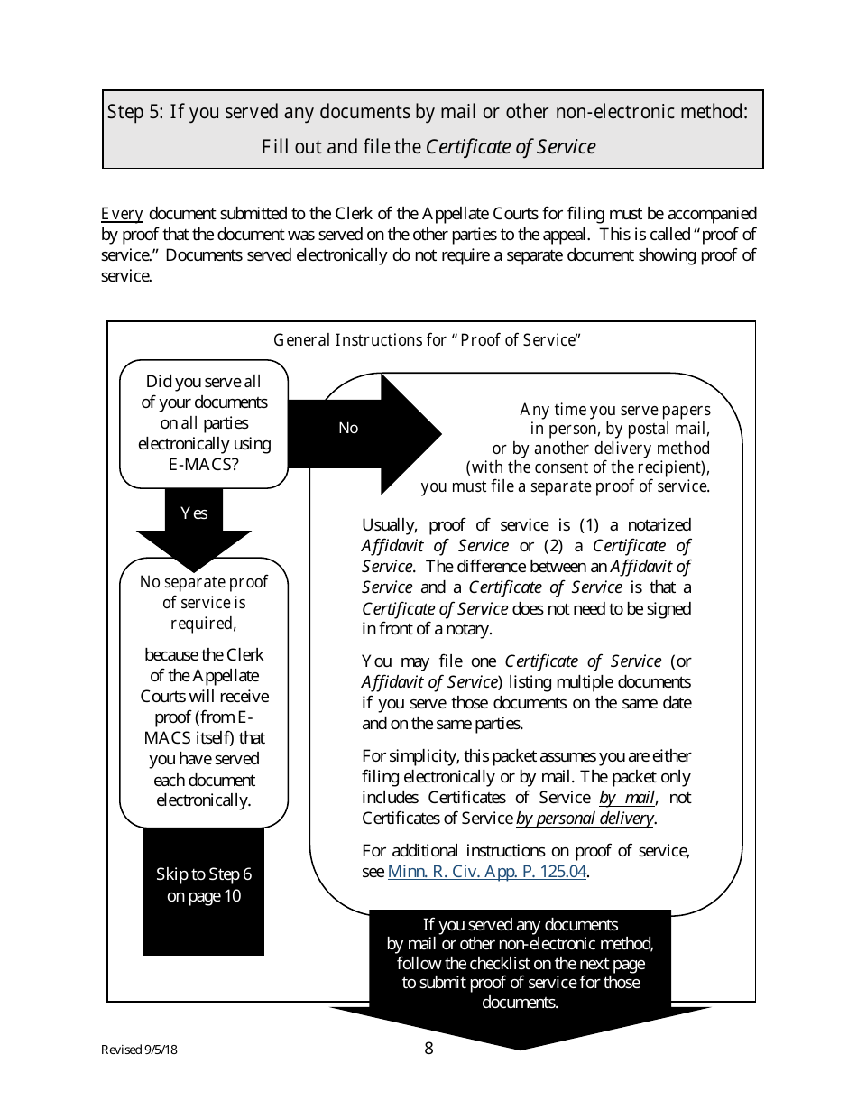 Unemployment Appeal Packet - Minnesota, Page 8