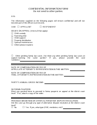 Form A16- Confidential Information Form - Minnesota