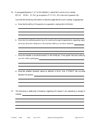 Form CHC303 Affidavit in Support of Motion to Change Custody - Minnesota, Page 16