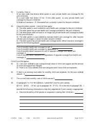 Form CHC403 Affidavit in Response to and Motion to Change Custody - Minnesota, Page 15