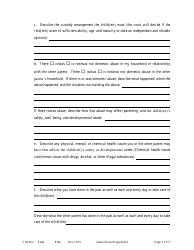 Form CHC403 Affidavit in Response to and Motion to Change Custody - Minnesota, Page 7