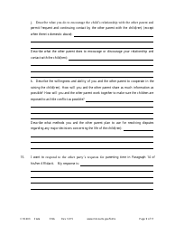 Form CHC403 Affidavit in Response to and Motion to Change Custody - Minnesota, Page 9