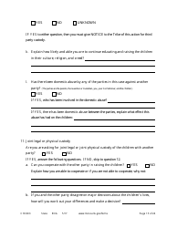 Form CHC603 Petition for Third Party Custody - Minnesota, Page 15