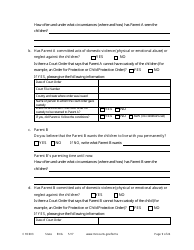 Form CHC603 Petition for Third Party Custody - Minnesota, Page 9