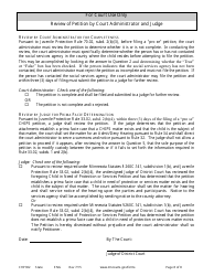 Form CHP302 Child in Need of Protection or Services Petition - Minnesota, Page 8