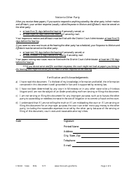 Form CIV602 Notice of Motion and Motion - Minnesota, Page 2