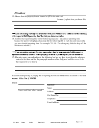 Form DIV1403 Affidavit in Support of Motion for Contempt of Court - Minnesota, Page 3