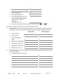 Form FAM108 Parenting/Financial Disclosure Statement - Minnesota, Page 4