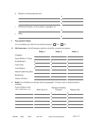 Form FAM108 Parenting/Financial Disclosure Statement - Minnesota, Page 6