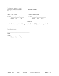Form DIV302 Joint Petition, Agreement, and Judgment and Decree for Marriage Dissolution Without Children - Minnesota, Page 17