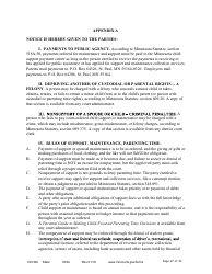 Form DIV302 Joint Petition, Agreement, and Judgment and Decree for Marriage Dissolution Without Children - Minnesota, Page 27