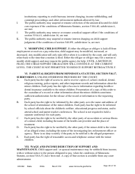 Form DIV302 Joint Petition, Agreement, and Judgment and Decree for Marriage Dissolution Without Children - Minnesota, Page 28