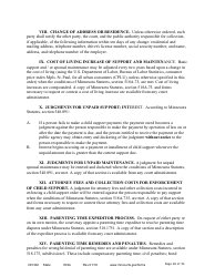 Form DIV302 Joint Petition, Agreement, and Judgment and Decree for Marriage Dissolution Without Children - Minnesota, Page 29