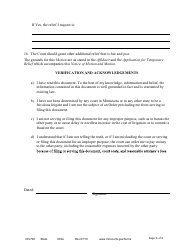 Form DIV702 Responsive Notice of Motion and Motion for Temporary Relief Without Children - Minnesota, Page 5