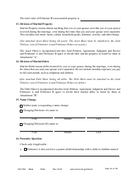 Form DIV1702 Joint Petition, Agreement, and Judgment and Decree for Marriage Dissolution With Children - Minnesota, Page 30
