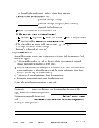 Form DIV802 Petition for Dissolution of Marriage With Children - Minnesota, Page 20