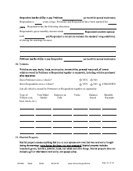 Form DIV802 Petition for Dissolution of Marriage With Children - Minnesota, Page 21