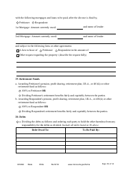 Form DIV802 Petition for Dissolution of Marriage With Children - Minnesota, Page 39