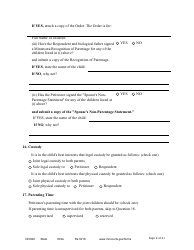 Form DIV802 Petition for Dissolution of Marriage With Children - Minnesota, Page 9