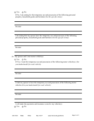 Form DIV1103 Affidavit in Support of Responsive Motion for Temporary Relief With Children - Minnesota, Page 5