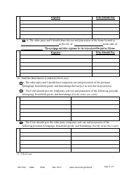 Form DIV1102 Responsive Notice of Motion and Motion for Temporary Relief With Children - Minnesota, Page 4