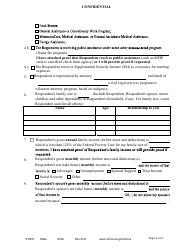Form IFP401 Petition and Affidavit for Proceeding in Forma Pauperis (Guardianship / Conservatorship) - Minnesota, Page 2
