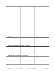 Form GAC3-UM Affidavit of Mailing Notices and Petition (Minor) - Minnesota, Page 2