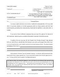 Form GAC14 Annual / Final Account - Minnesota, Page 10
