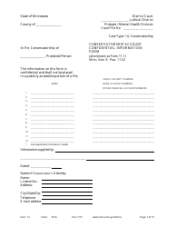 Form GAC14 Annual / Final Account - Minnesota, Page 7