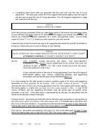 Form CSX1101 Instructions - Motion to Stop Cola - Minnesota, Page 3